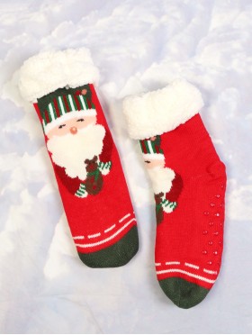 Sanata Theme Indoor  Anti-Slippery  Slipper Socks